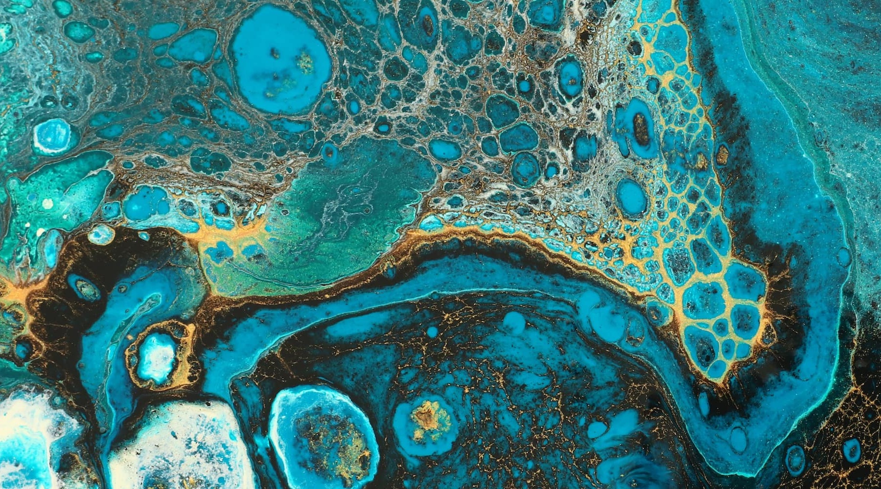 Take In The Visuals lifestyle image of a swirl of paint and colors