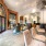 spacious lounge with seating, modern decor, and easy access to the street