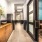 clubhouse hallway with work space in a private room
