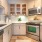 kitchen with modern amenities and on hard wood floors